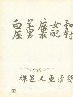 白羊座女和双鱼座男最配对指数