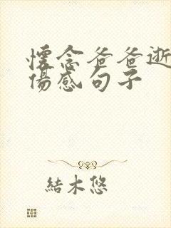 怀念爸爸逝世的伤感句子