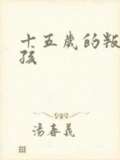 十五岁的叛逆男孩