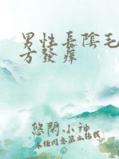 男性长阴毛的地方发痒