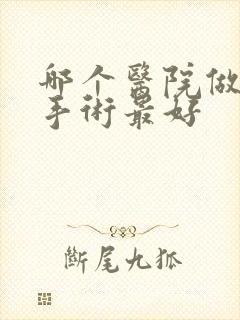 哪个医院做丰胸手术最好