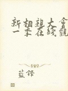 新相亲大会 第一季在线观看