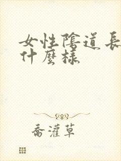 女性阴道长疣长什么样