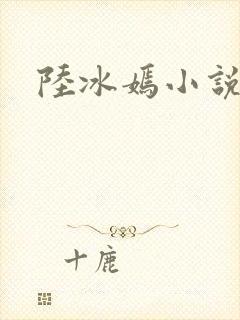 陆冰嫣小说