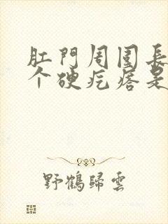 肛门周围长了一个硬疙瘩是怎么回事