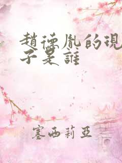 赵德胤的现任妻子是谁