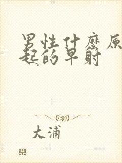 男性什么原因引起的早射