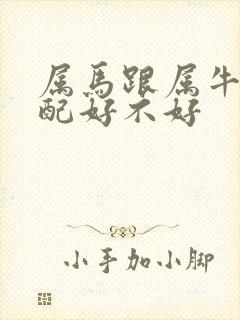 属马跟属牛的婚配好不好