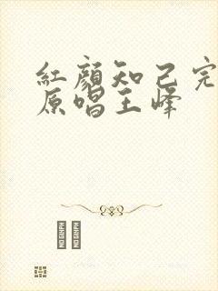 红颜知己完整版原唱王峰