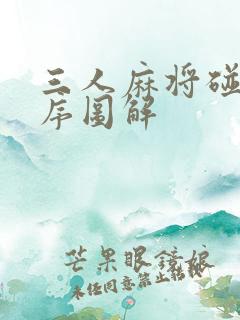 三人麻将碰牌顺序图解