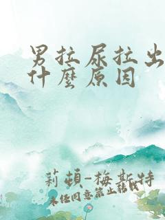 男拉尿拉出血是什么原因