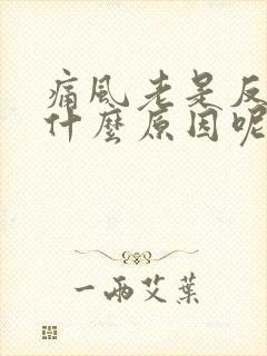 痛风老是反复痛什么原因呢