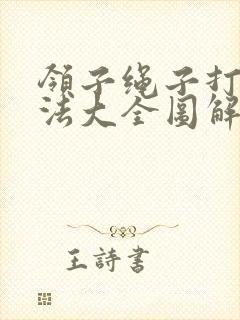 领子绳子打结方法大全图解