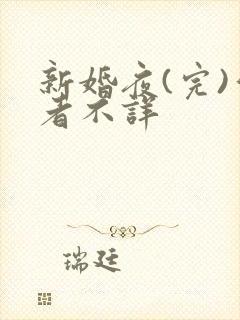 新婚夜(完)作者不详