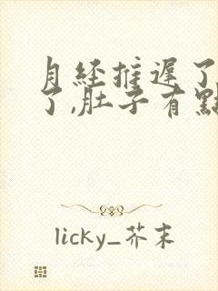 月经推迟了两天了,肚子有点隐隐疼