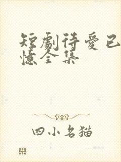 短剧待爱已成追忆全集