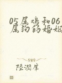 05属鸡和06属狗的婚姻相配吗