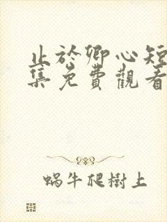 止于卿心短剧全集免费观看第35集