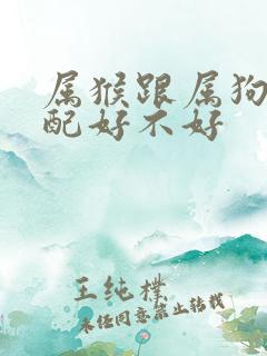 属猴跟属狗的婚配好不好