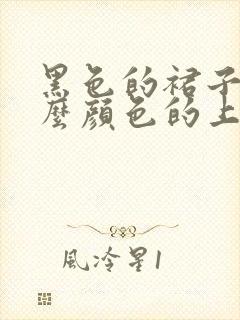 黑色的裙子配什么颜色的上衣好看