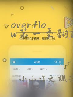 overflow第一季翻译漫画：结局+番外