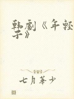 韩剧《年轻的嫂子》