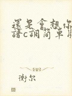 还是会想你吉他谱c调简单版