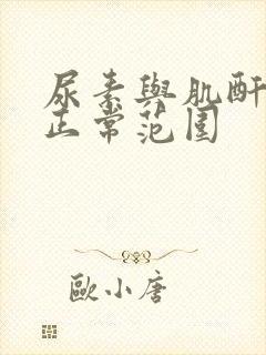 尿素与肌酐比值正常范围