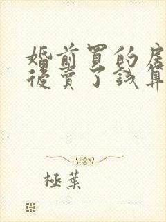 婚前买的房子婚后卖了钱算共同财产吗