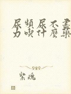 尿频尿不尽尿无力吃什么药