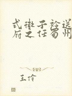 式微子衿送杜少府之任蜀州望洞庭湖赠张丞相