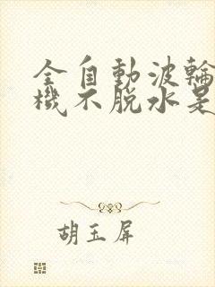 全自动波轮洗衣机不脱水是什么原因