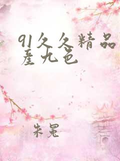 91久久精品国产九色