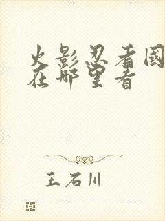 火影忍者国语版在哪里看