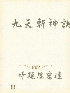 九天斩神诀林辰