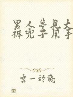 男人梦见大便拉裤兜子用手弄出来