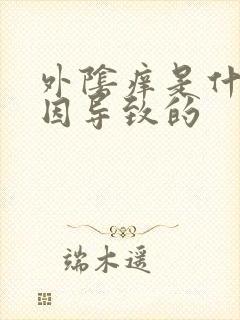 外阴痒是什么原因导致的