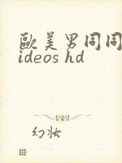 欧美男同同性videos hd