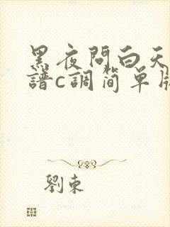 黑夜问白天吉他谱c调简单版