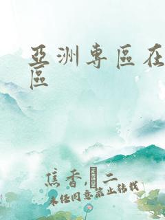 亚洲专区在线二区