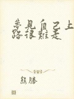 梦见自己上班的路很难走