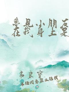 梦见小朋友拉屎在我身上是什么意思