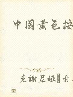 中国黄色按摩片