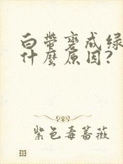 白带变成绿色是什么原因?