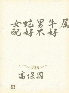 女蛇男牛属相婚配好不好
