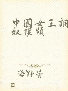 中国女王调教男奴视频