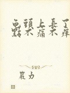 龟头上长了红点点不痛不痒