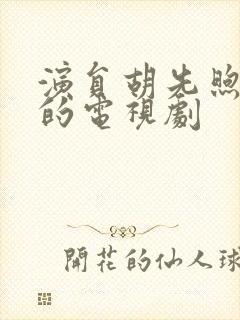 演员胡先煦演过的电视剧