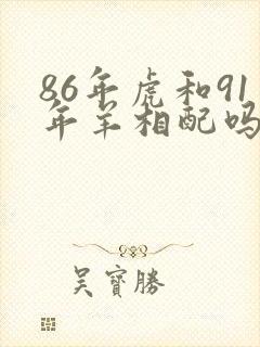 86年虎和91年羊相配吗