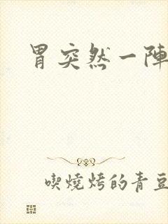 胃突然一阵刺痛